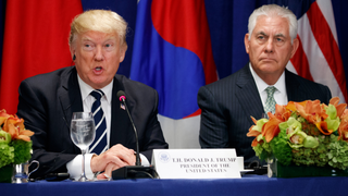 Donald Trump Tweets Rex Tillerson Is 'Wasting His Time' Trying to Avoid Nuclear War